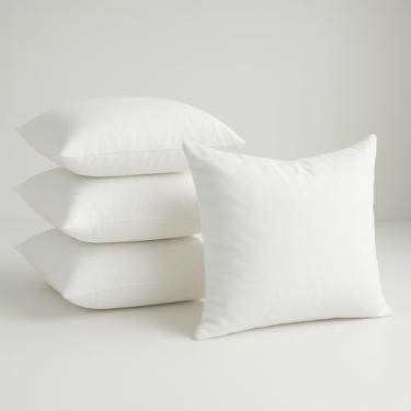 Imagem de Kit 6 Enchimentos Refil de Almofadas 45x45cm – Espuma em Flocos Macia e Lavável, Ideal para Refazer Almofadas de Sala/Sofá/Quarto, Durável e Elástico (KIT 2 UNIDADES)