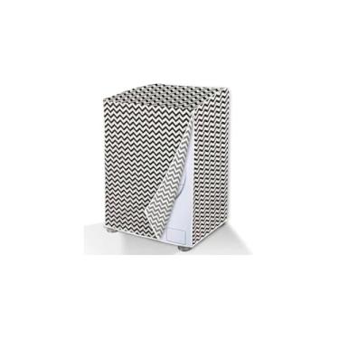 Imagem de Capa para Máquina de Lavar, PVC Reforçado e Poliéster, Tamanho P, 2 Peças, 58x80cm, Compatível com Consul, Brastemp, Electrolux