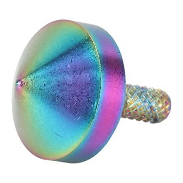 Imagem de Cryfokt Brinquedo de Alívio de Estresse de Metal Giroscópio na Ponta do Dedo para Estudantes e Trabalhadores de Ansiedade de Escritório TDAH, Decoração de Mesa Portátil, Presente Ecológico