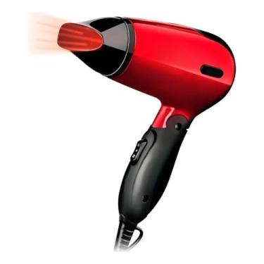 Imagem de Secador de Cabelo de Viagem Bivolt 1200W – Compacto, Dobrável, Leve, Ideal para Viagens Internacionais