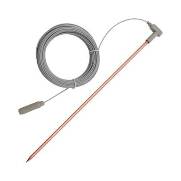 Imagem de Kit De Haste De Aterramento De Cobre De 40 Pés Com Fio De Aterramento 