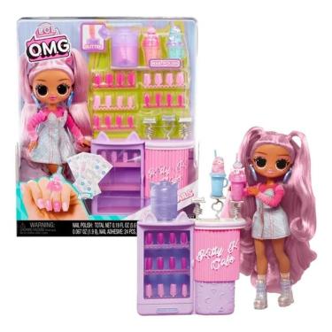 Imagem de Boneca Lol Surprise L.O.L OMG Sweet Nails Kitty K Café Com Acessorios  – MGA 