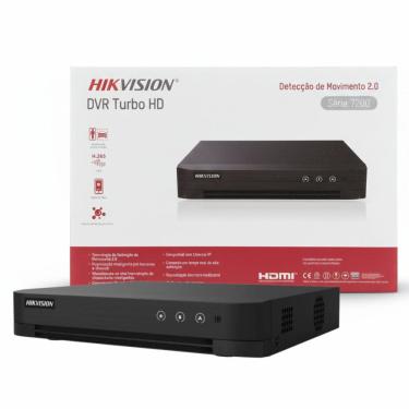 Imagem de Gravador Digital 8 Canais Turbo Hikvision HD DVR 7200 Series H.265 1080P HDMI DS-7208HGHI-M1 