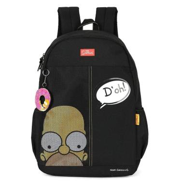 Imagem de Mochila de Costas Luxcel The Simpsons Preto