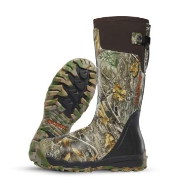 Imagem de LaCrosse Alphaburly Pro Botas de caça masculinas de 45,7 cm com borracha impermeável, reforço ajustável e palmilha de EVA, Realtree Edge, 40