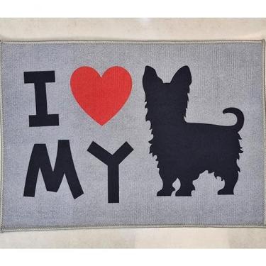 Imagem de Tapetes de Porta Bem Vindo 40x55cm Poliéster Capacho Decorativo para Entrada Casa Varanda(3)