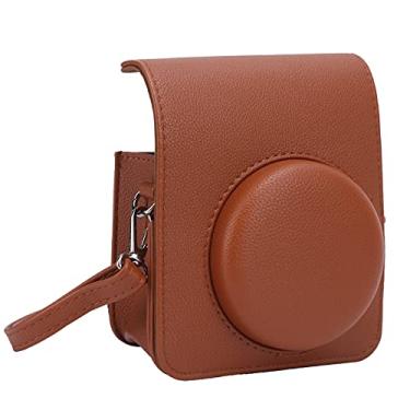 Imagem de GLOGLOW Bolsa de Transporte Capa de Couro PU para Mini Câmera para Mini 40, Bolsa de Ombro à Prova d'água, Capa Removível, Alça Ajustável, 5,5 X 3,1 X 4,7 Polegadas para 40, à Prova d'água