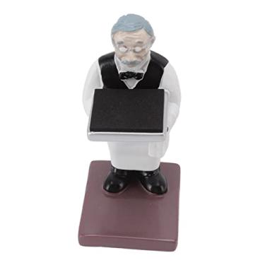 Imagem de GLOGLOW Suporte para Outras Necessidades Diárias Domésticas, Suporte Multifuncional para Joias, Anéis, Pulseiras, Colares, Design de Figura Fofa, Display de Relógio de Resina de 200-250g Nan (Velha