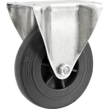 Imagem de Rodizio fixo 5" para carrinho plástico 300kg - Nove54