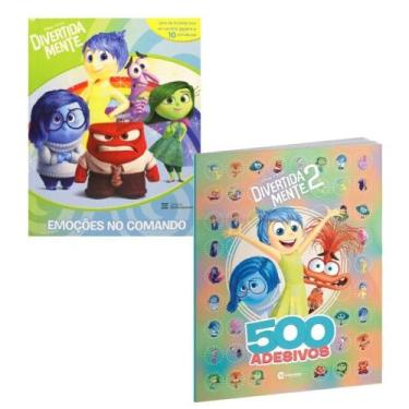 Imagem de Kit: Divertidamente: Emoções No Comando (10 Miniaturas, Livro, Cenário