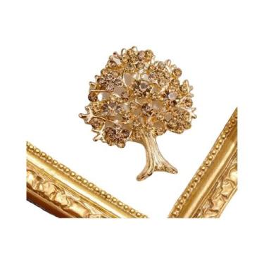 Imagem de Broche Elegante Árvore Da Vida: Acessório De Moda Para Roupas, Banquet
