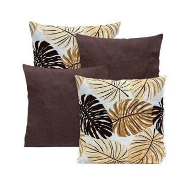 Imagem de Kit c Almofadas Cheias Decorativas pSala(COSTELA AVELÃ)