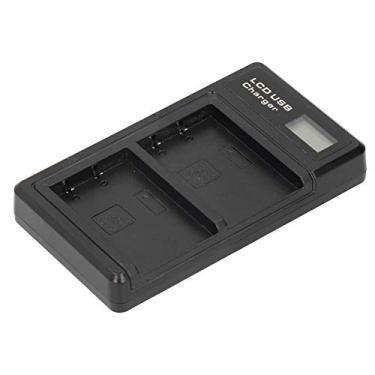 Imagem de GLOGLOW Carregador de Bateria e Controlador para BL-S5, Carregador Duplo Com Display LCD, Alimentado por USB, Preto, Bateria Portátil para Câmera de 100g Nan