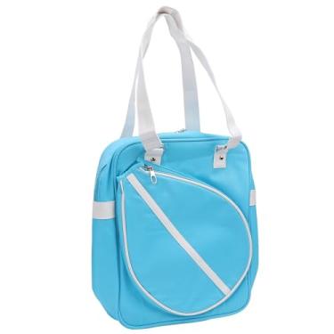 Imagem de Cryfokt Bolsa de Ombro para Badminton, Bolsa Leve para Raquete de Nylon Resistente à água Com Compartimento para Laptop para Entusiastas de Esportes (#1)