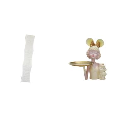 Imagem de Whtkoph Abajur de Sala de Estar com Estátua de, Porta-chaves, Decoração de Arte Moderna para Quarto, Entrada, Mesa, Guarda-roupa.