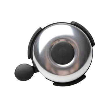 Imagem de Sino de bicicleta mtb, buzina comum para guidão, buzina de segurança, equipamento de ciclismo(Silver)