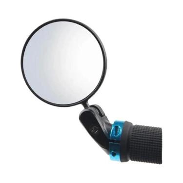 Imagem de Espelho Retrovisor Universal Ajustável Para Bicicleta Espelho De Guidã