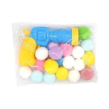 Imagem de Conjunto De Brinquedos Interativos Para Gatos 20PCS Lançador De Bolas 