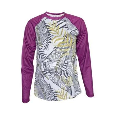 Imagem de Camiseta De Ciclismo Feminina De Secagem Rápida Com Manga Longa Para M