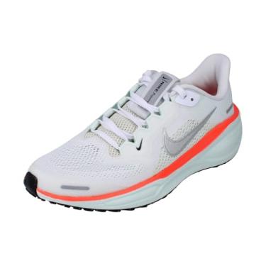 Imagem de Nike Tênis unissex infantil Pegasus 41 (criança pequena), Branco/prata metálico/pouco verde, 20