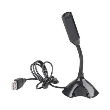 Imagem de Microfone USB Ajustável Para Laptop, Estúdio, Canto, Jogos, Streaming,