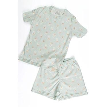 Imagem de Pijama Manga Curta Infantil Angela Clássica Büp Baby, 4 anos