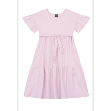 Imagem de Vestido Infantil em Algodão com Babados Guloseima-Feminino