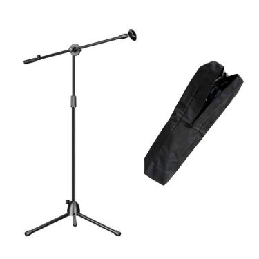 Imagem de Pedestal Para Microfone Girafa Com Bag Tripé