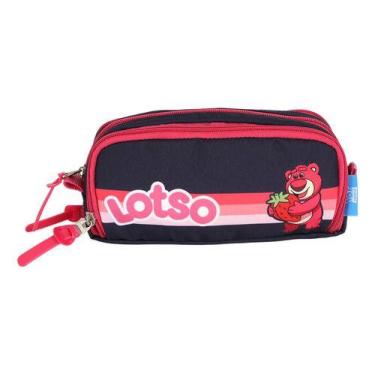 Imagem de Estojo Triplo Juvenil Original Lotso Toy Story - Luxcel, Azul