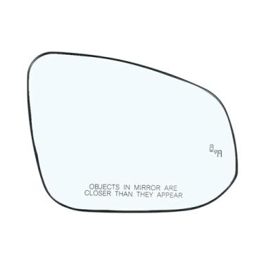 Imagem de Compatível com Toyota Rav4 2019-2023 / Tacoma 2016-2021 com ponto cego aquecido porta retrovisor espelho lateral lente de vidro 8796142D30 8793142E50(1PC Right)