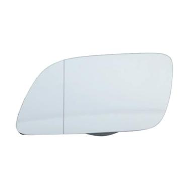 Imagem de Espelhos laterais de aquecimento Compatível com vw polo 2002 2003 2004 2005 lente mk4 porta asa espelho retrovisor substituição vidro branco(Left)
