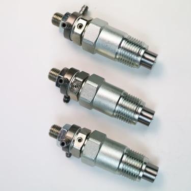 Imagem de Conjunto de injetor de combustível de 3 peças 15271-53000 compatível com motor Kubota D750 D850 D950 D1302 D1402 V1702 V1902 com trator L185 L245 L2050 L295 L2350 L235