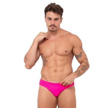 Imagem de Sunga Rosa Neon Cavada J Wilas Beachwear - J. Wilas, P
