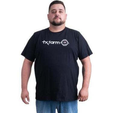 Imagem de CAMISETA MASCULINA TEXAS FARM - CM500 - DO XG AO G2 - PRETO-Masculino