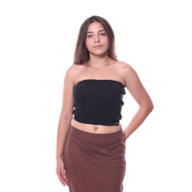 Imagem de Top Bali Hai Corset Canelado Basic, Preto, m