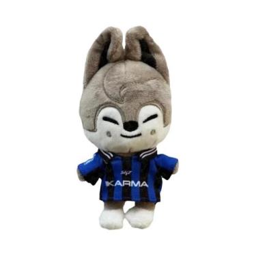 Imagem de Chaveiro De Pelúcia Infantil SKZOO Karma Seoul FM Week Cloak Doll Magi