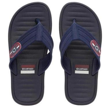 Imagem de Chinelo De Dedo Infantil Menino Casual Kids Paris II Cartago-Masculino