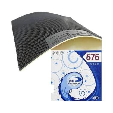 Imagem de Borracha De Tênis De Mesa Branca Com Esponja Adesiva METEOR 575/845 Ap