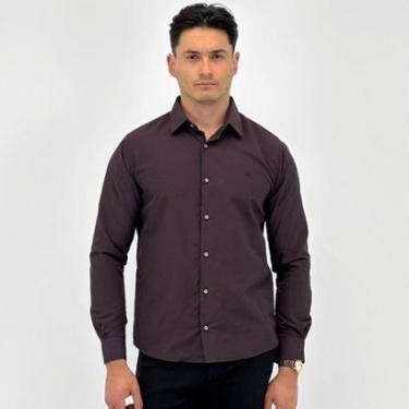 Imagem de Camisa Ogochi Manga Longa Slim Masculina-Masculino