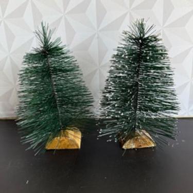 Imagem de Árvore de natal pinheiro 25cm verde ou nevado para decoração pequena c