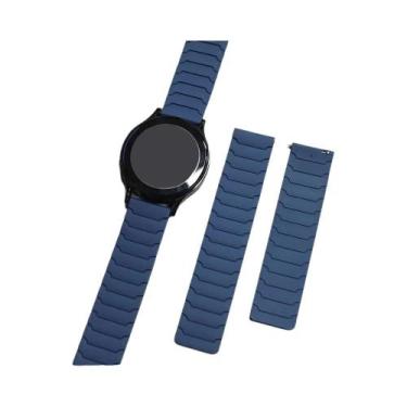 Imagem de Pulseira De Silicone Magnética Para Smartwatch Amazfit Bip 6 5 Active 