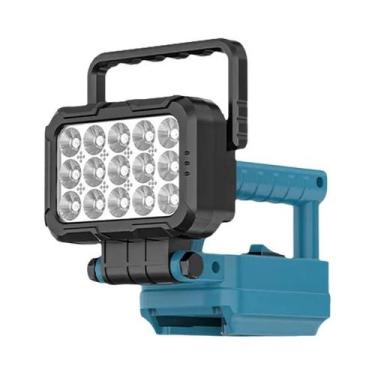 Imagem de Lanterna LED Portátil Makita 18V Com Bateria De Íon De Lítio E Gancho 