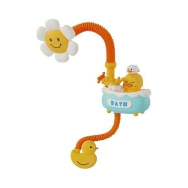 Imagem de Brinquedo De Banho Em Forma De Pato Nuvem Fofo Para Bebês, Jogo Aquáti