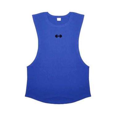Imagem de Camiseta Regata Masculina De Algodão Respirável Para Treino De Academi