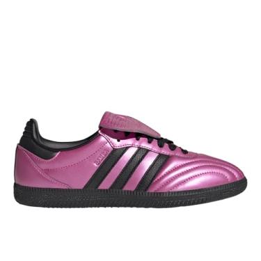 Imagem de Adidas Original Samba Língua Longa - Feminino (JQ7451, Rosa/Metálico), Rosa/Metálico, 36