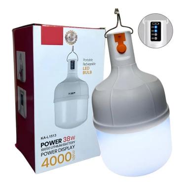 Imagem de Lampião Lâmpada Luz Led Usb Recarregavel Barraca Acampamento