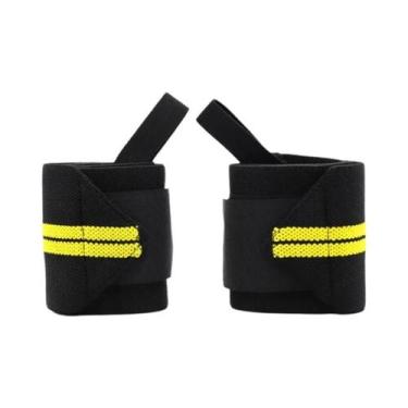 Imagem de Faixas De Pulso Ajustáveis COYOCO Para Levantamento De Peso, Academia,