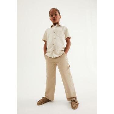 Imagem de Calça Infantil Menino Reta Em Sarja-Masculino
