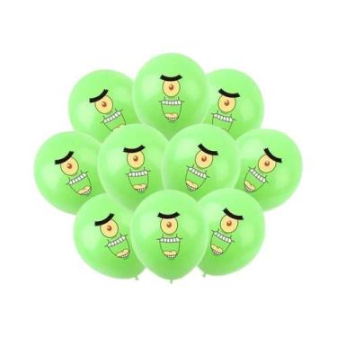 Imagem de Balões De Aniversário Do Bob Esponja Para Chá De Bebê, Látex Híbrido P