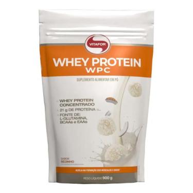 Imagem de Whey protein wpc pouch 900g beijinho - VITAFOR